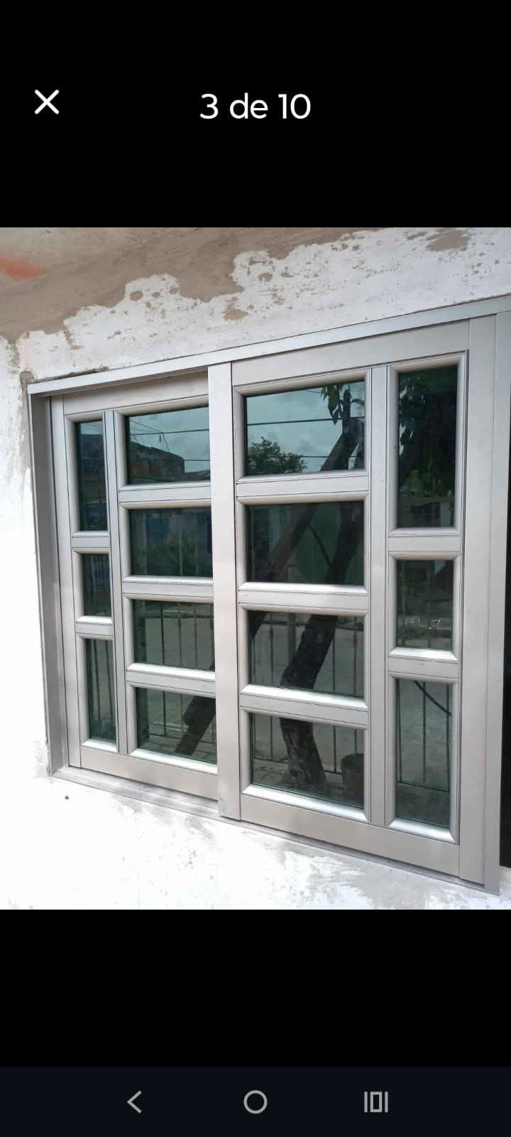 Puerta y ventana en aluminio con vidrio de seguridad